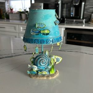 Coastal tea candle holder